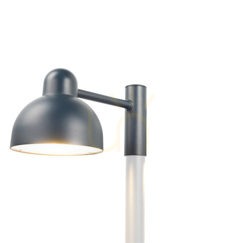 Skontrolujte Svietidlo nasúvané na stĺp Norlys Koster 1915GR LED 17,5 W 3000 K, čap ø50 mm, grafitové RAL 7016