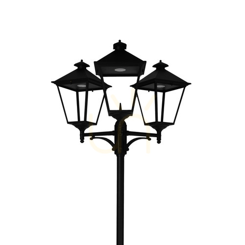 Skontrolujte Záhradné / parkové svietidlo IP54 LONDON BIG 4132BL 3x9,5W 3000K čierne - prémiové NORLYS.