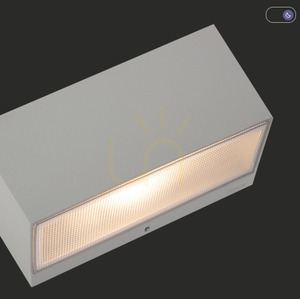 ASKER Big Pro 5105 Hliník 9006 13,7 W 4000K Vonkajšia nástenná lampa Norlys. small 1
