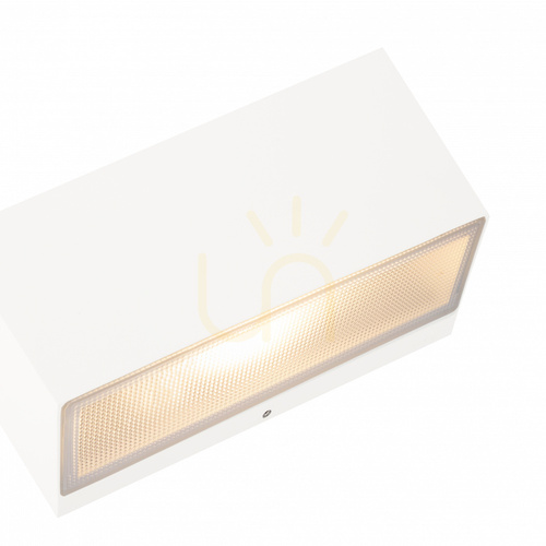Skontrolujte Biele vonkajšie nástenné svietidlo Asker Big 5106WH LED 7,1 W 4000 K NORLYS