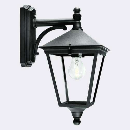 Skontrolujte London 4121 Black 9005 Záhradný lampáš Norlys