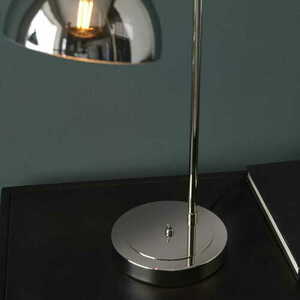 Stolová lampa Endon Caspa nikel sklo E14 100043 small 6