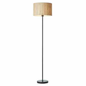 Stojacia lampa Endon Longshore čierna oceľ prírodné vlákno 101694 small 0
