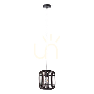 Závesné svietidlo Endon Mathias 101700, tmavý bambus, E27, 22 cm small 7