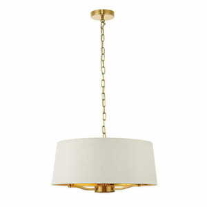 Závesné svietidlo Endon Harvey 67667 biela/zlatá 3xE14 50 cm small 3