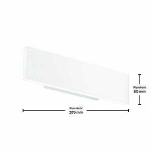 Nástenné svietidlo Endon Bodhi biele LED 70118 small 1