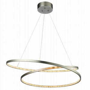 Závesné svietidlo Endon Eternity 72969 nikel krištáľ LED 70 cm small 4