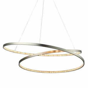 Závesné svietidlo Endon Eternity 72969 nikel krištáľ LED 70 cm small 0