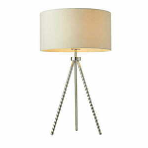 Stojacia lampa Endon Tri 73144 béžová/strieborná 35 cm E27 small 0