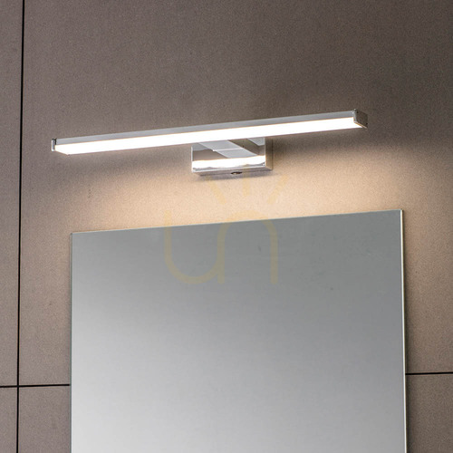 Skontrolujte Nástenné svietidlo Endon Axis LED chróm IP44 8W 640lm 6500K 76658