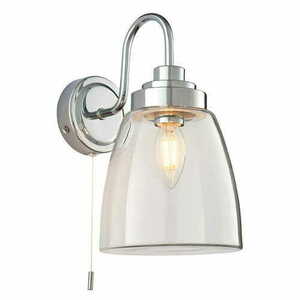 Nástenné svietidlo Endon Ashbury chróm sklo IP44 E14 77088 small 4