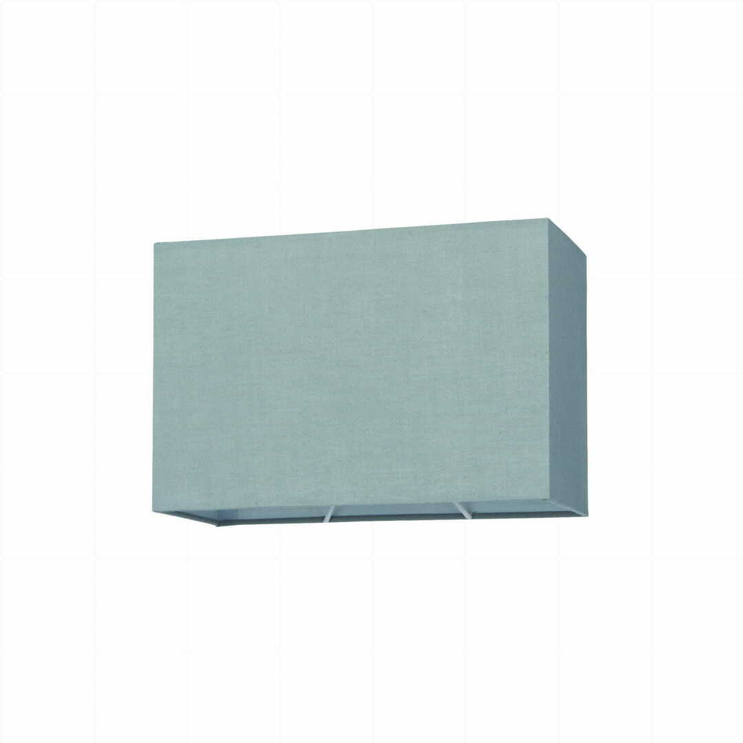 Rectangular Grey Fabric Lampshade Endon 77476