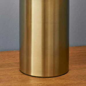 Stojacia lampa Endon Nova 90522 mosadz E27 44,6 cm small 6