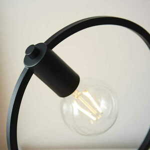 Stojacia lampa Endon čierna oceľ E27 92222 small 5