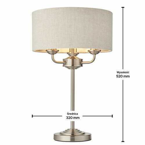Skontrolujte Stojaca lampa Highclere 94369 Endon