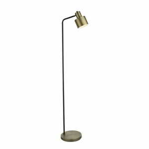 Podlahová lampa Endon Mayfield mosadz/čierna 95465 small 0