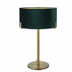 Stojacia lampa Endon Hayfield mosadz zelená E27 95837 small 0