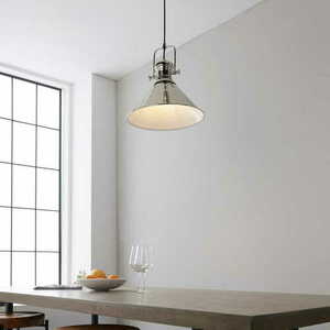 Závesné svietidlo Endon Brampton 96178 nikel E27 1x10W stmievateľné small 4