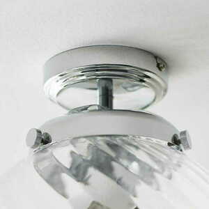 Stropné svietidlo Endon Milston chróm sklo IP44 E27 96488 small 6