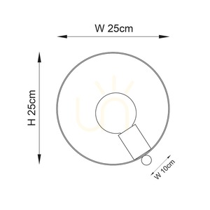 Stolová lampa Endon Hoop 97665 E27 25 cm – mosadz, nikel a meď small 6