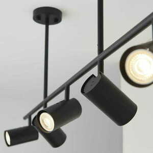 Stropné svetlo Endon Rez čierne 5xGU10 LED 98458 small 3