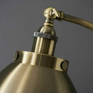 Stojacia lampa Endon Franklin mosadz E27 160 cm 98748 small 4