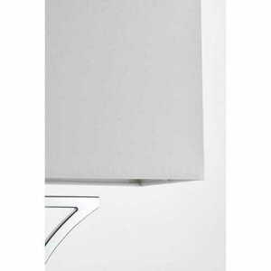 Stojaca lampa Endon Epalle biela/chróm E14 60W 58,5 cm small 1