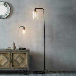 Stojacia lampa Endon Toledo čierna sklo 95456 small 2