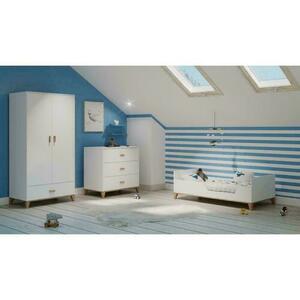 Naia Evolutive Posteľ ratan 70 x 140 - Neige small 10