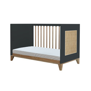 Posteľ Nami Evolutive Rattan 60 x 120 - Onyx small 5