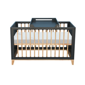 Posteľ Nami Evolutive Rattan 60 x 120 - Onyx small 6