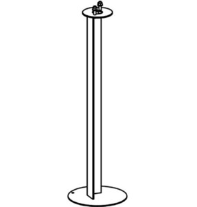 Kotva na montáž do zeme pre svietidlá Borg Bollard 202 Norlys small 0