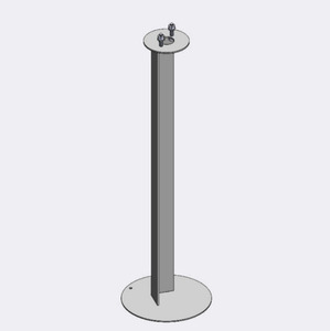 Kotva na montáž do zeme pre svietidlá Borg Bollard 202 Norlys small 1