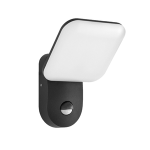 Vonkajšie nástenné svietidlo Italux Nammi LED 12W 4000K IP54 čierne OWL-6206-S-4K small 0