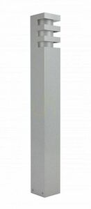 Vonkajšie stĺpikové svietidlo SU-MA RADO 1 AL strieborné 75 cm 18W RADO 1 AL small 0