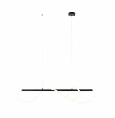 Skontrolujte Závesné svietidlo Max Light Laguna P0512 čierne LED 30W 120 cm