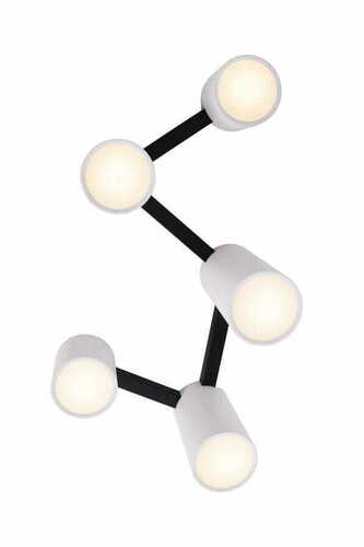 Skontrolujte Plafón Max Light Laxer C0230 biely 5x7W 70 cm