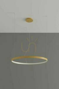 Luster RIO 110 zlatý LED 3000K Thoro small 1