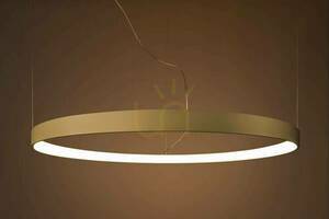 Luster RIO 110 zlatý LED 3000K Thoro small 6