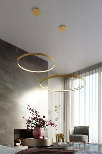 Skontrolujte Luster RIO 55 zlatý LED 4000K Thoro