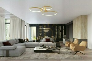 Stropné svietidlo RIO 78 golden LED 4000K Thoro small 13