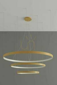 Luster RIO 3 55/78/110 zlatý LED 4000K Thoro small 1