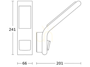 LED reflektor Steinel XLED slim S 7,2 W so senzorom, antracit small 5