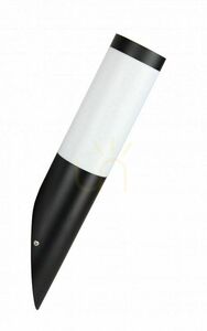 Vonkajšie nástenné svietidlo SU-MA ST 021 BL čierne inox 40 cm small 0