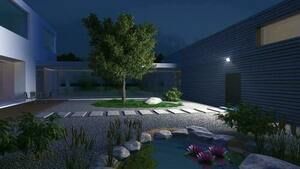 Steinel XLED One XL 43,5W LED reflektor so senzorom biely small 3