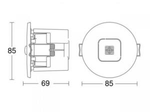 Steinel IR MICRO DALI-2 APC UP detektor prítomnosti biely 2 Steinel IR MICRO DALI-2 APC UP detektor prítomnosti biely small 2