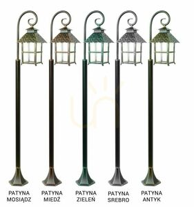 Vonkajšia stojacia lampa SU-MA Cadiz čierna patina 146 cm K 5002/1/Z small 6