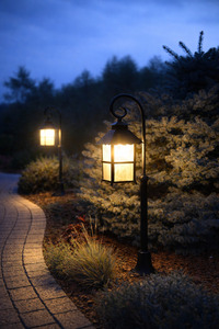 Vonkajšia stojaca lampa SU-MA Cadiz čierna patina 116 cm K 5002/2/Z small 3