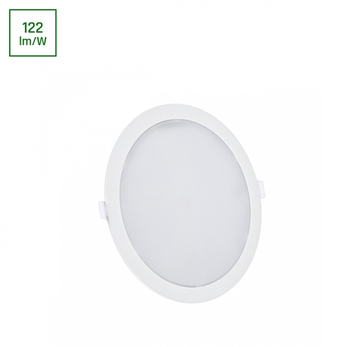 Skontrolujte Algine Eco 2w1 povrchové svietidlo 18 W Nw 230 V 110st Ip20 Ik06 223x35mm biela okrúhla