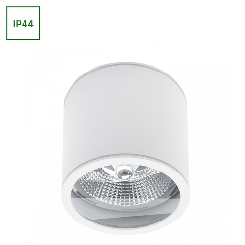 Skontrolujte Chloe Ar111 Gu10 250 V Ip44 118x114mm biela guľatá povrchová montáž